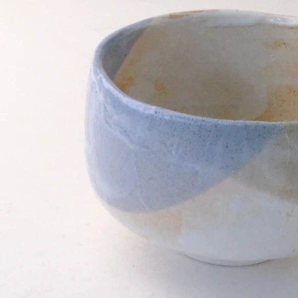 Forest and Sea Matcha Bowl, Minoyaki