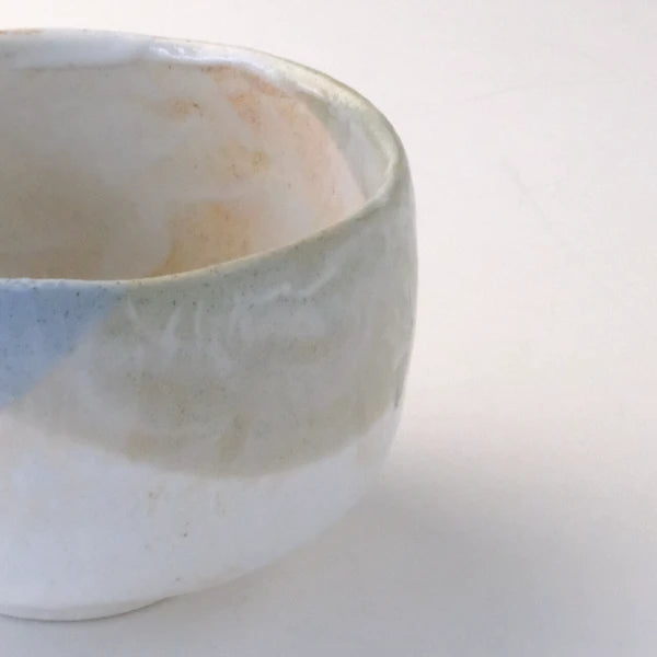 Forest and Sea Matcha Bowl, Minoyaki
