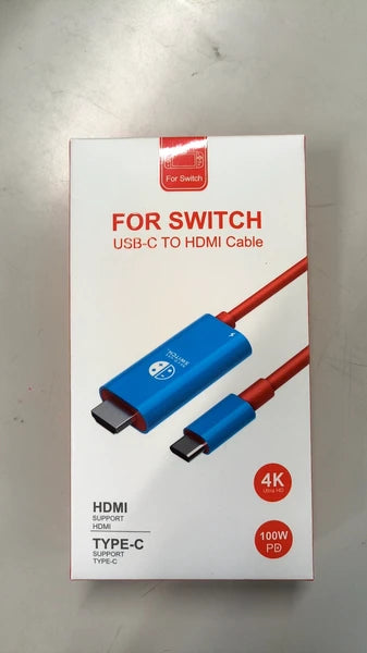 USB-C to HDMI Cable with 100W PD Charging – 2m