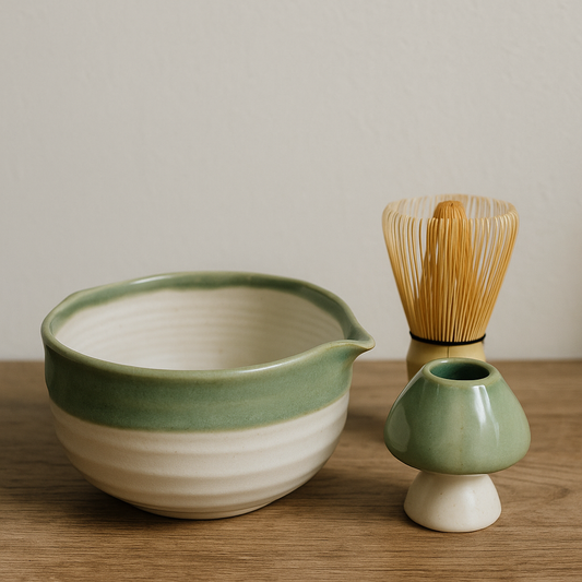 Matcha Set - Bowl & Stand